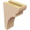 Ekena Millwork 3"W x 6"D x 9"H Classic Yorktown Rough Cedar Woodgrain TimberThane Corbel, Primed Tan CORUR03X06X09YORRCPR - alternate 6